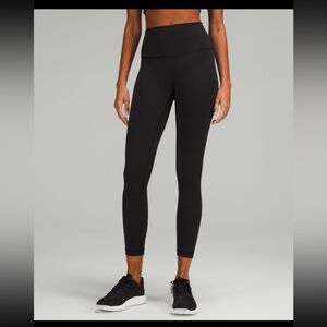 Lululemon Wunder Train HR Tight 25” black 6 NWT
